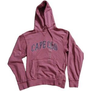 Cuffy’s Cape Cod Hoodie Men’s Size S Brick Red Pullover Hooded Sweatshirt NWT